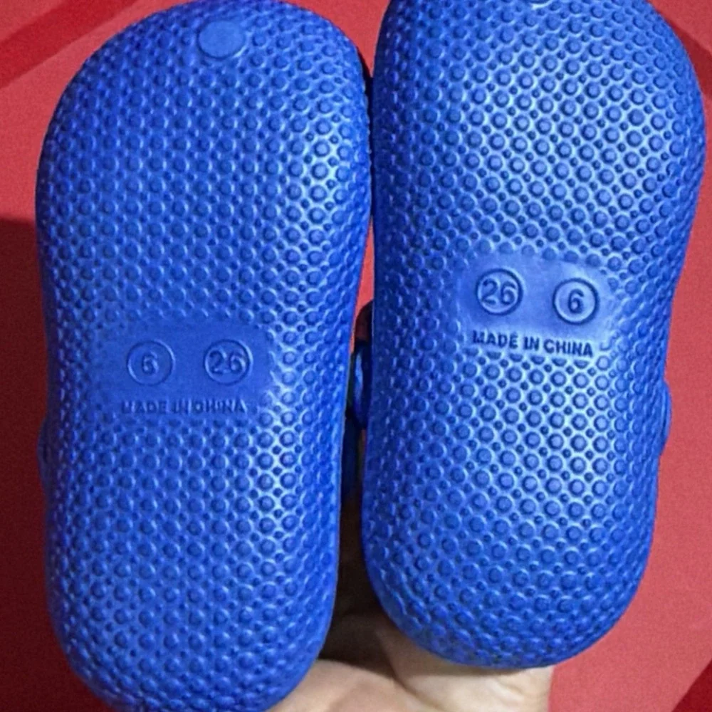 Pj Mask Kids Size 5/6 Foam Cushioned Clog Slides New